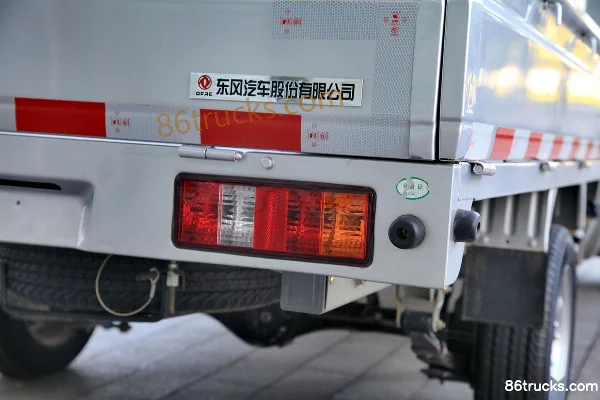 Dongfeng Junfeng 1.3L 87hp 4X2(6 wheels) Gasoline 2.5m Double Row Flatbed Mini Truck Body (3) | 86Trucks