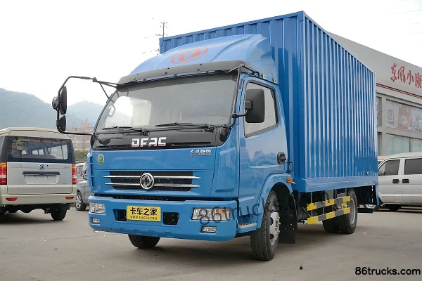 Dongfeng Kaipute E280 116 ch 4X2(6 roues) camion léger fourgon cabine simple 4,172 m Extérieur (3) | 86Trucks