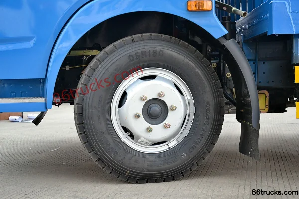 Dongfeng Kaipute E280 116 ch 4X2(6 roues) camion léger fourgon cabine simple 4,172 m Châssis (3) | 86Trucks