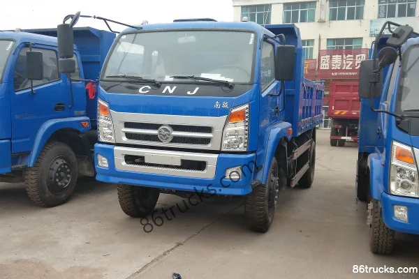 NanJun New Hongyun 140hp 4X2(6 wheels) 4.7m dump truck Exterior (2) | 86Trucks