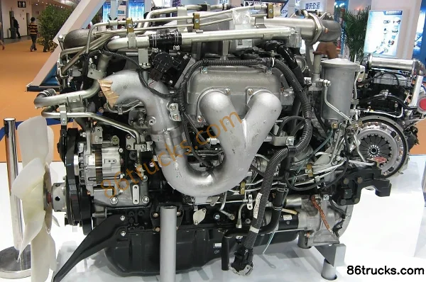 Qingling Isuzu 6UZ1-TC 360 ch 10L China III moteur diesel Extérieur (2) | 86Trucks