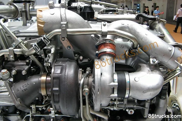 Qingling Isuzu 6UZ1-TC 360 ch 10L China III moteur diesel Extérieur (3) | 86Trucks