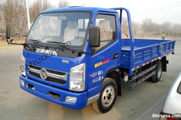 Kama Fuyunlai 87hp 4X2(6 wheels) 4.2m Single Row Flatbed Light Truck (Air Brake) Exterior (2) | 86Trucks