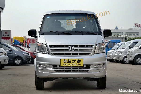 Dongfeng K02L 1.2L 88 hp 4X2(6 wheels) Gasoline 2m Double Row Flatbed Mini Truck Exterior (2) | 86Trucks