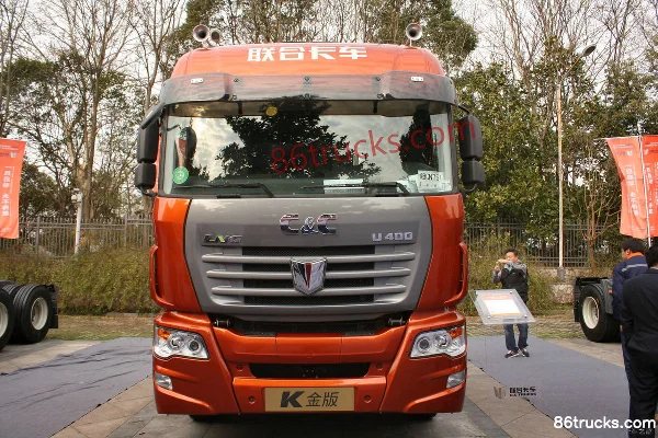 Union Truck U340 Heavy Truck 400 hp 6X4(10 wheels) LNG Tractor Truck Exterior (2) | 86Trucks