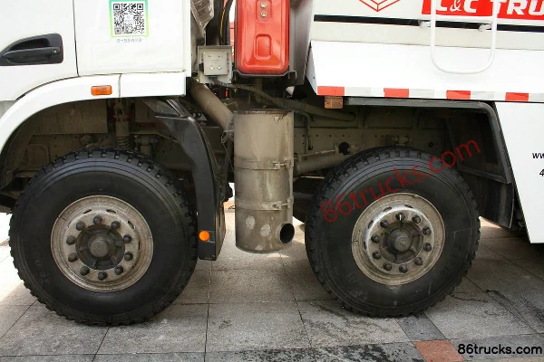 Union Truck U400 400 hp 8X4(12 wheels) 5.6m Dump Truck (China VI) Chassis (3) | 86Trucks