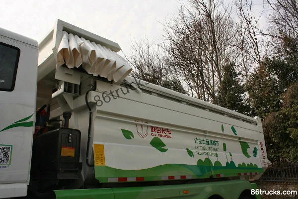 Union Truck U340 340 hp 6X4(10 wheels) 5.6m LNG Dump Truck Body (3) | 86Trucks