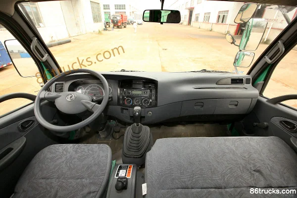 Dongfeng Jinyong 120 hp 4X2(6 wheels) Dump Truck Cab (2) | 86Trucks