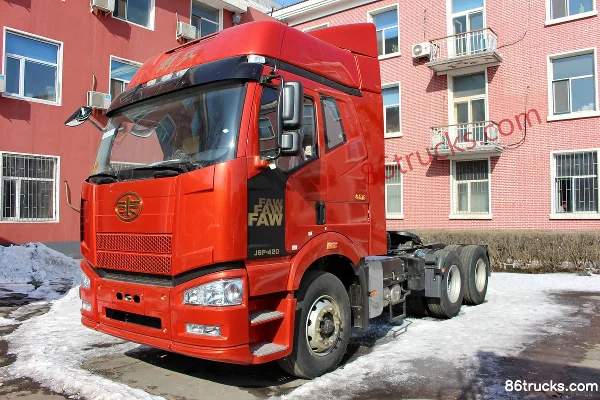 FAW Jiefang J6P camion lourd version leader 420 ch 6X4(10 roues) tracteur routier Extérieur (3) | 86Trucks