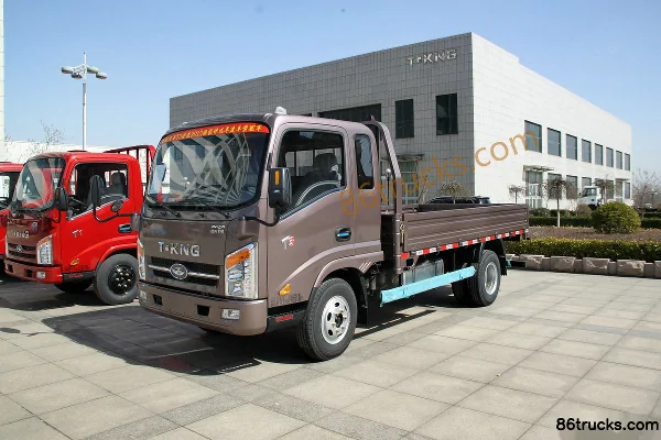 Tangjun Ouling série T3 108 ch 4X2(6 roues) 3,9 m camion léger à ridelles cabine demi-avancée Extérieur (3) | 86Trucks