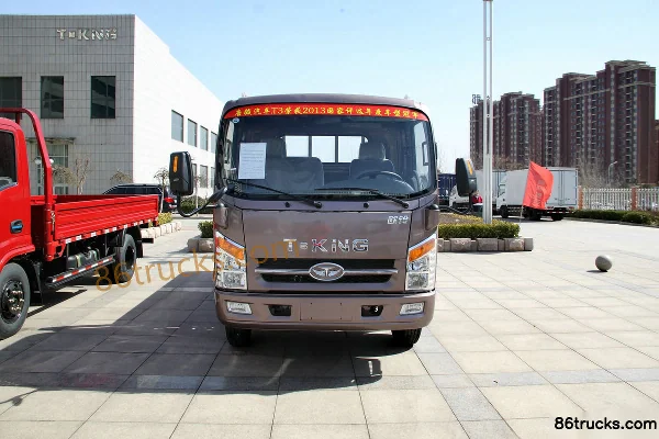Tangjun Ouling série T3 108 ch 4X2(6 roues) 3,9 m camion léger à ridelles cabine demi-avancée Extérieur (2) | 86Trucks