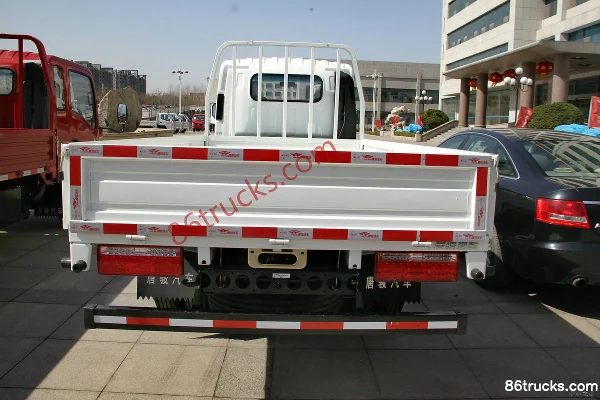 Tangjun Ouling T1 Series 88 hp 4X2(6 wheels) 4.15m Single Row Flatbed Truck Body (2) | 86Trucks