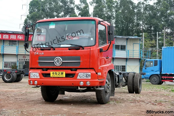 Dongfeng Commercial Vehicle Tianjin Medium Truck 160hp 4X2(6 wheels) 7.5m box cargo truck chassis Exterior (2) | 86Trucks