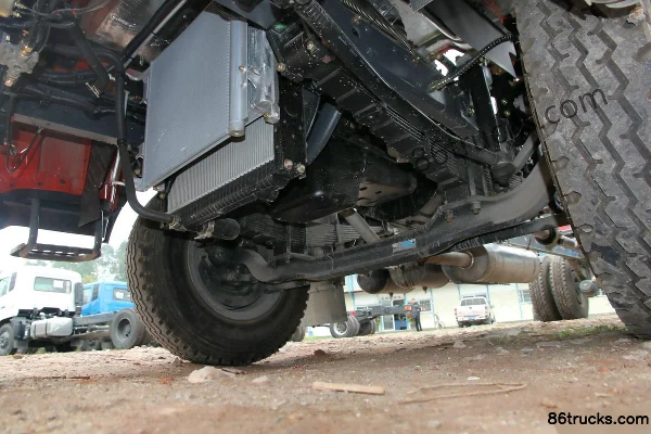 Dongfeng Commercial Vehicle Tianjin Medium Truck 160hp 4X2(6 wheels) 7.5m box cargo truck chassis (2) | 86Trucks