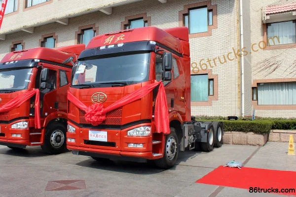 FAW Jiefang J6P Heavy Truck Leading Edition 460hp 6X4(10 wheels) Tractor Truck Exterior (3) | 86Trucks