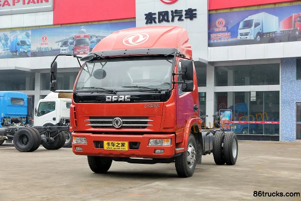 Dongfeng Duolika D6 115 hp 4X2(6 wheels) 3300mm Wheelbase Single Row Light Truck Chassis Exterior (3) | 86Trucks