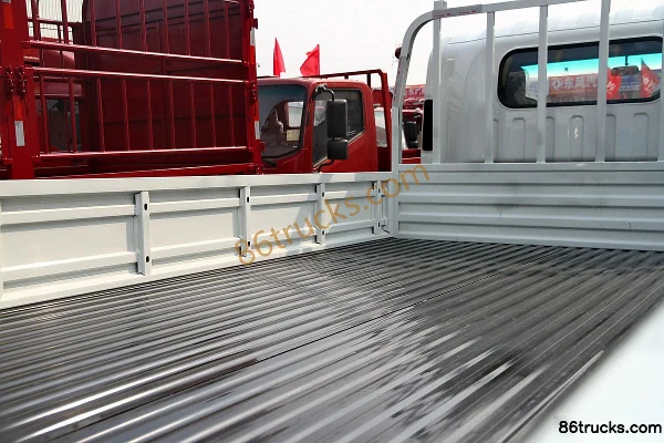 JAC Shuailing H330 130 ch 4X2(6 roues) 4,18 m camion plateau simple cabine (Weichai WP3) Carrosserie (2) | 86Trucks