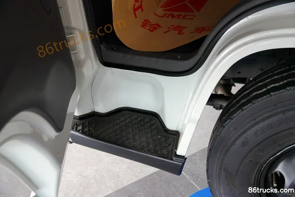 JMC Kaiyun 109 ch 4X2(6 roues) empattement 3360 châssis de camion léger simple cabine (châssis pour fourgon à gaz inflammable) (3) | 86Truck