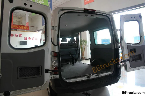 JAC Sunray 4 Series Star Express 139 hp 6-seat Commercial Van Cargo Box (2) | 86Trucks