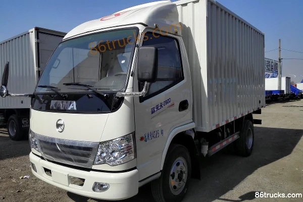 Kama Fulaika 95 ch 4X2(6 roues) camion léger fourgon 3,7 m monoplace Extérieur (3) | 86Trucks