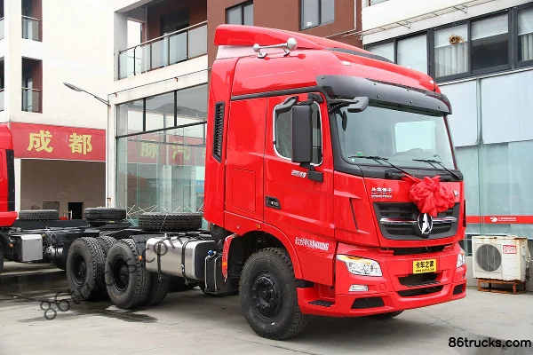 Beiben V3 Heavy Truck 380hp 6X4(10 wheels) LNG Tractor Truck Exterior (2) | 86Trucks