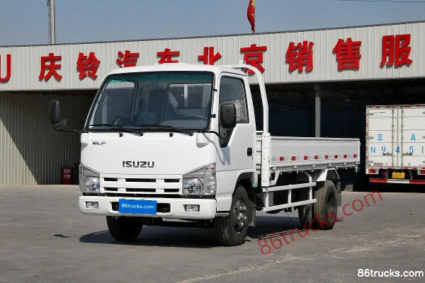 Qingling Isuzu 100P 98 ch 4X2(6 roues) camion léger plateau ridelles 4,275 m monoplace Extérieur (3) | 86Trucks