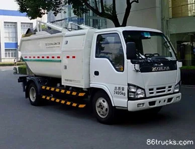 ZOOMLION ZOOMLION Qingling chassis garbage truck