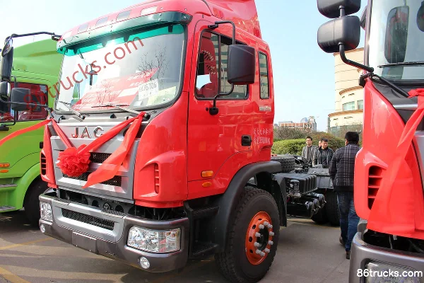 JAC Gallop A3L camion lourd 300 ch 4X2(6 roues) tracteur routier portuaire (cabine étroite) Extérieur (3) | 86Trucks
