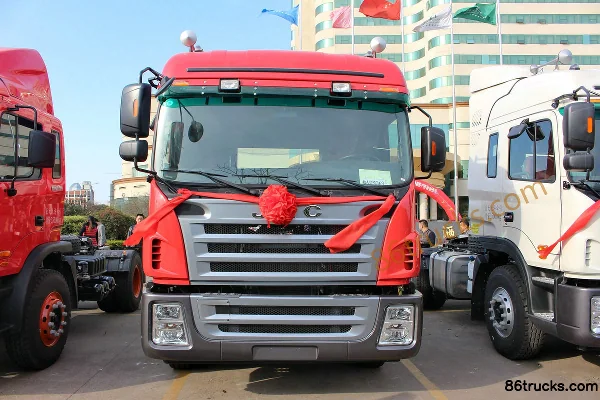 JAC Gallop A3W camion lourd 300 ch 4X2(6 roues) tracteur routier portuaire (cabine large) Extérieur (2) | 86Trucks