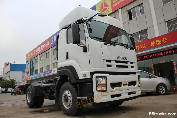 Qingling Isuzu VC46 Heavy Truck 350hp 4X2(6 wheels) Tractor Truck Exterior