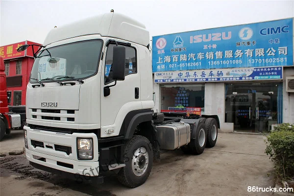 Qingling Isuzu VC46 poids lourd 350 ch 6X4(10 roues) tracteur routier Extérieur (3) | 86Trucks