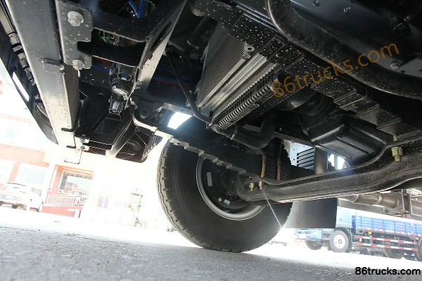 JAC Shuailing Q9 Weistart W470 Medium Truck 160hp 4X2(6 wheels) 6.2m van cargo truck Chassis (3) | 86Trucks