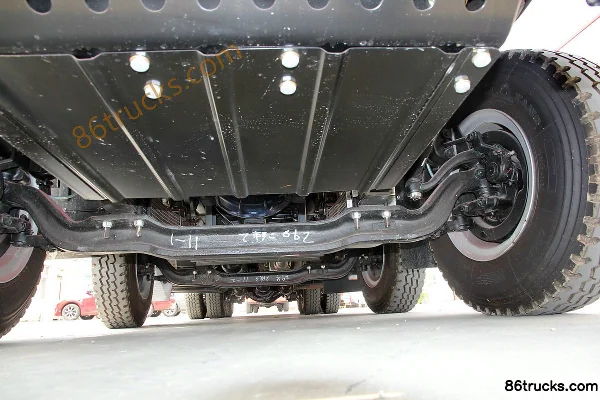 JAC Gallop 300hp 8X4(12 wheels) 7.2m flatbed truck Chassis (1) | 86Trucks