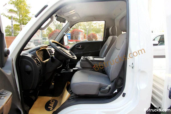 JAC Kangling X6 version haut de gamme 136 ch 4X2(6 roues) 3,11 m camion plateau simple cabine micro camion (3) | 86Trucks
