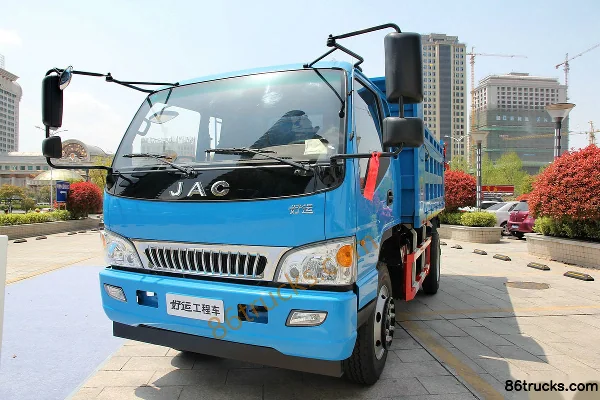 JAC Haoyun 129hp 4X2(6 wheels) 4m Dump Truck Exterior (3) | 86Trucks