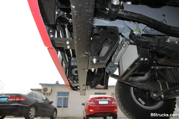 JAC Gallop K3 180hp 4X2(6 wheels) 5m Flatbed Truck Chassis (3) | 86Trucks