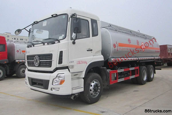 Dongfeng Commercial Vehicle Tianlong 245hp 6X4(10 wheels) Fuel Tank Truck (Chusheng Brand) Exterior (3) | 86Trucks