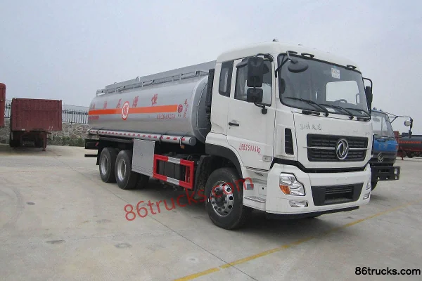 Dongfeng Commercial Vehicle Tianlong 245hp 6X4(10 wheels) Fuel Tank Truck (Chusheng Brand) Exterior (2) | 86Trucks