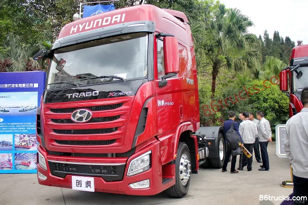 Sichuan Hyundai Chuanghu XCIENT P440 Heavy Truck Lightweight Version 440 hp 6X4(10 wheels) Tractor Truck Exterior (3) | 86Trucks