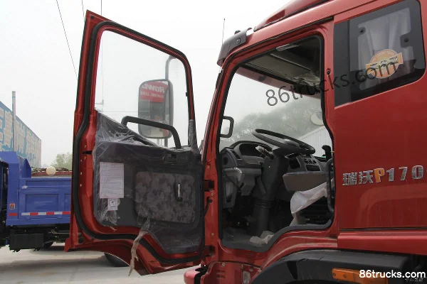 Foton Ruiwo Medium Truck 168hp 4X2(6 wheels) 6.7m Day Cab Van Cargo Truck (8-speed) (1) | 86Trucks