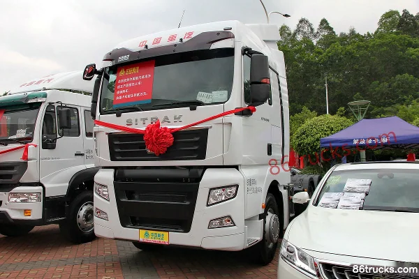 Sinotruk Sitrak C7H camion lourd 400 ch 6X4(10 roues) tracteur routier Extérieur (3) | 86Trucks