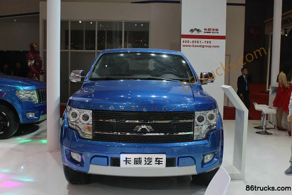 Kawei K1 2018 2.8T Diesel 109 hp 2WD Double Cab Pickup (2) | 86Trucks