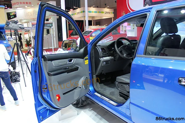 Kawei K1 2018 2.8T Diesel 109 hp 2WD Double Cab Pickup Chassis (1) | 86Trucks