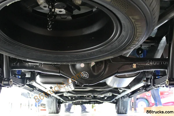 Kawei K1 2018 2.8T Diesel 109 hp 2WD Double Cab Pickup Chassis (4) | 86Trucks