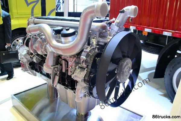 Sinotruk MC13.48-50 480 ch 13L China V moteur diesel Extérieur (2) | 86Trucks