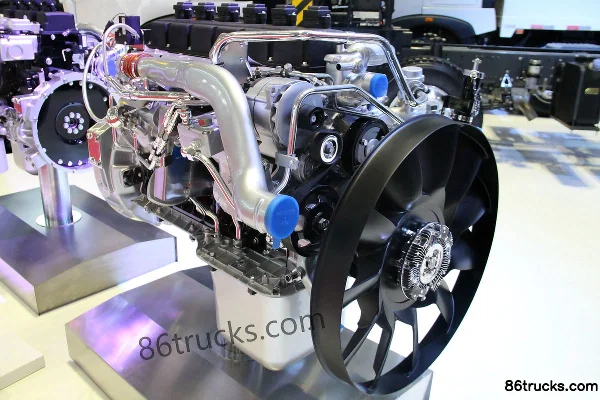 Sinotruk MT07.22-50 220 hp 7L China V Natural Gas Engine Exterior (2) | 86Trucks