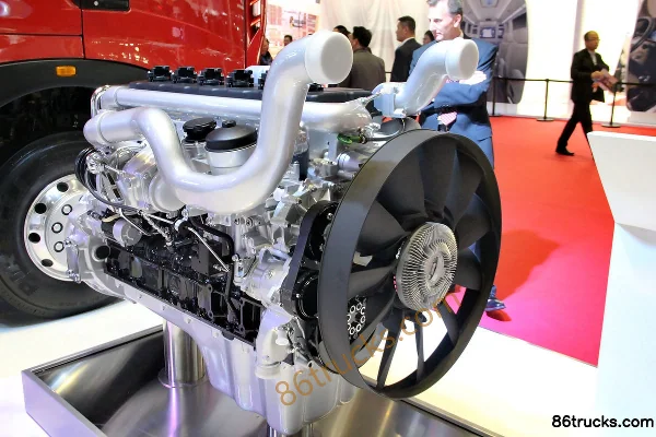 Sinotruk MT13.36-50 360 ch 13L China V moteur au gaz naturel Extérieur (3) | 86Trucks