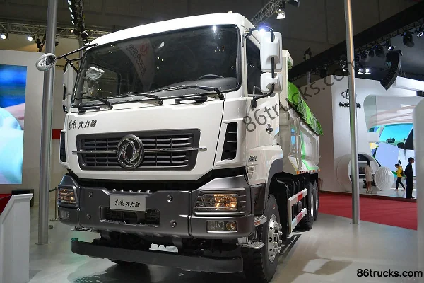 Dongfeng Commercial Vehicle Dali Shen Heavy Truck 350 ch 6X4(10 roues) 5.6 m camion benne (nouveau camion à déblais) Extérieur (3) | 86Truck