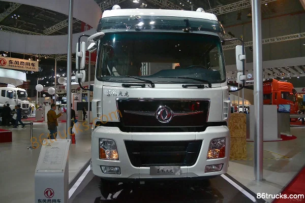 Dongfeng Commercial Vehicle Tianlong Heavy Truck 340 hp 6X4(10 wheels) Tractor Truck Exterior (2) | 86Trucks