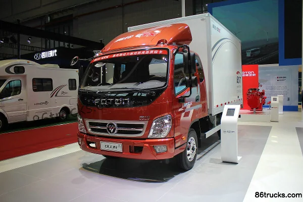 Foton Aoling CTX 143 hp 4X2(6 wheels) 3.735m Semi-enclosed Light Truck (China V) Exterior (3) | 86Trucks